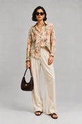 Beige Flower Universal Style – Unisex Shirt Collection