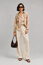 Beige Flower Universal Style – Unisex Shirt Collection