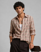 Beige Patch Universal Style – Unisex Shirt Collection
