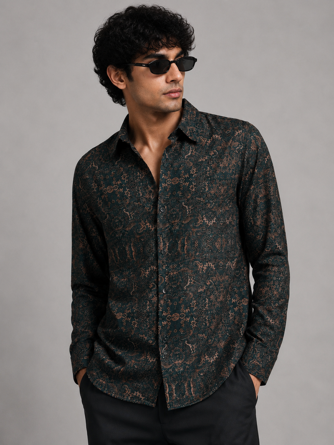 Black Bohemian Universal Style – Unisex Shirt Collection
