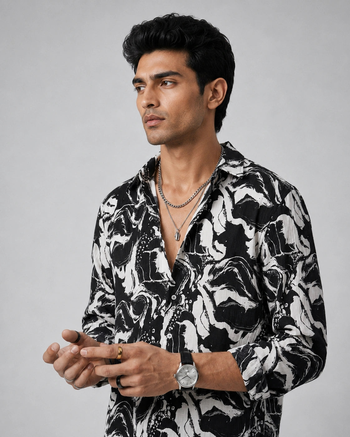 Black Dissolve Universal Style – Unisex Shirt Collection