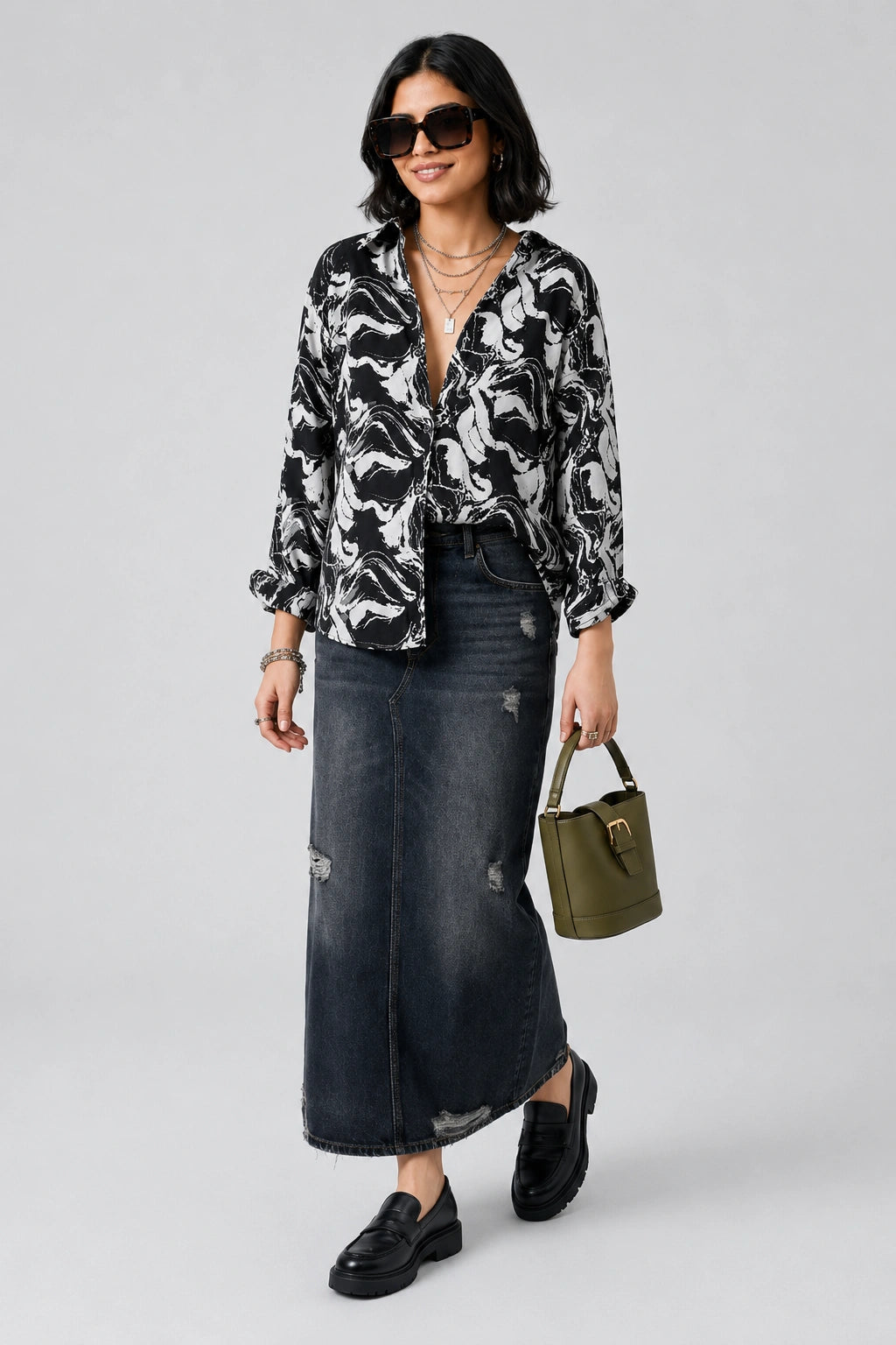 Black Dissolve Universal Style – Unisex Shirt Collection