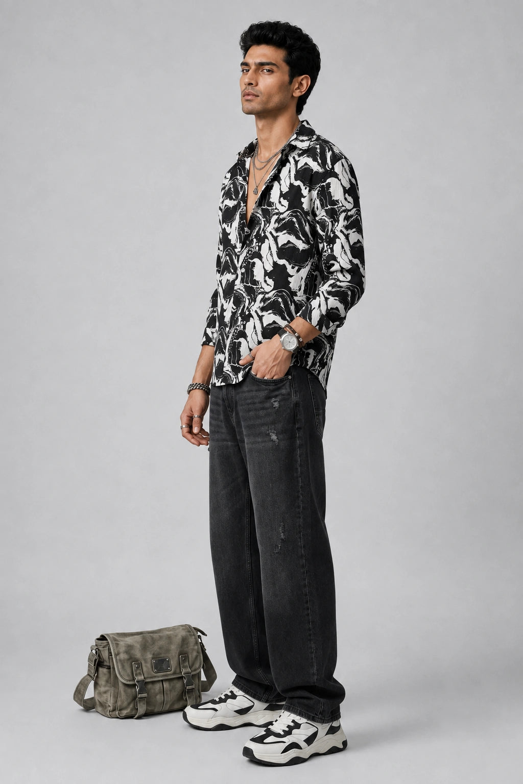 Black Dissolve Universal Style – Unisex Shirt Collection