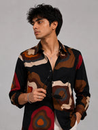 Black Gemoetry Universal Style – Unisex Shirt Collection