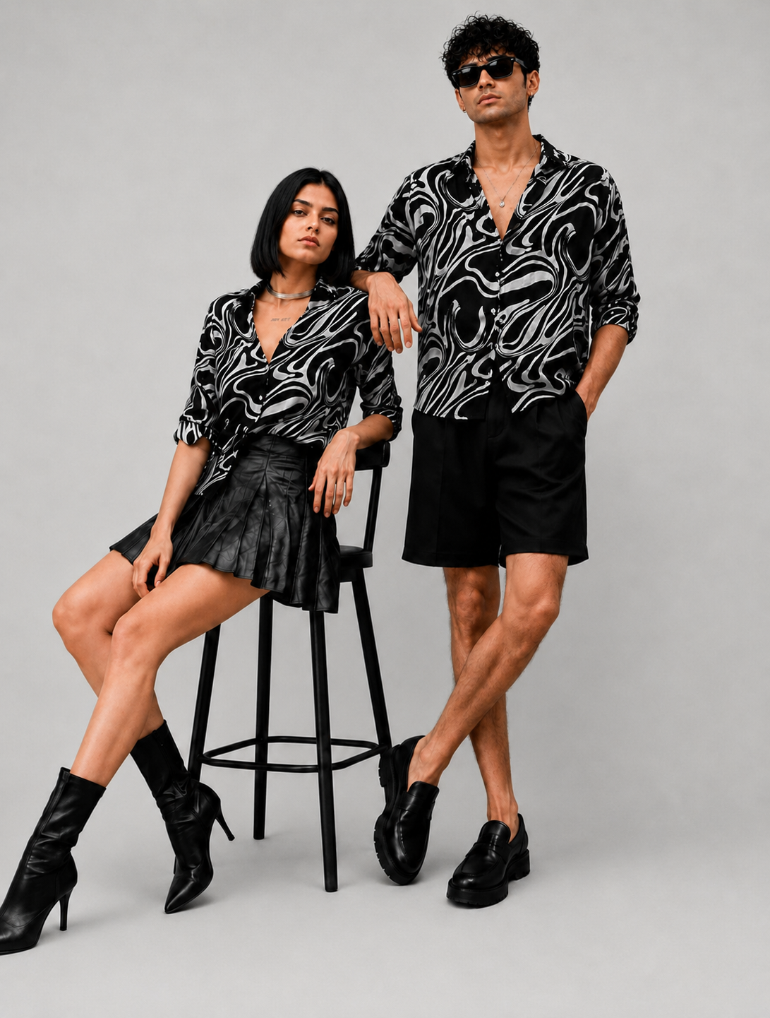 Black illusion Universal Style – Unisex Shirt Collection