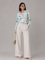 Blue Flory Universal Style – Unisex Shirt Collection