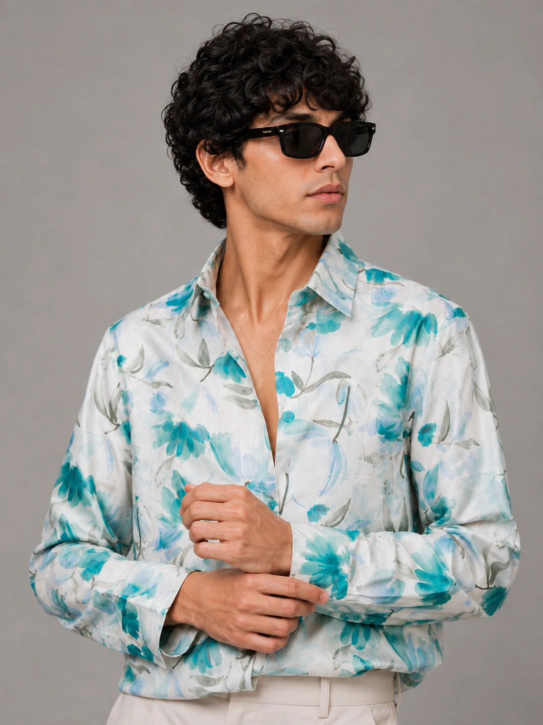 Blue Flory Universal Style – Unisex Shirt Collection