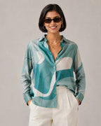 Blue Patches Universal Style – Unisex Shirt Collection