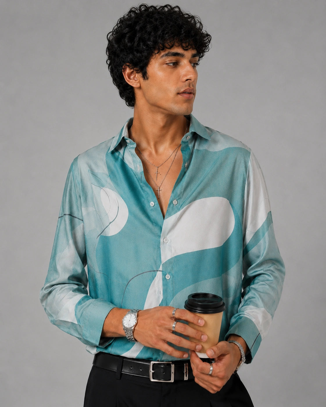Blue Patches Universal Style – Unisex Shirt Collection