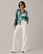 Blue Patches Universal Style – Unisex Shirt Collection