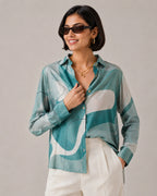 Blue Patches Universal Style – Unisex Shirt Collection
