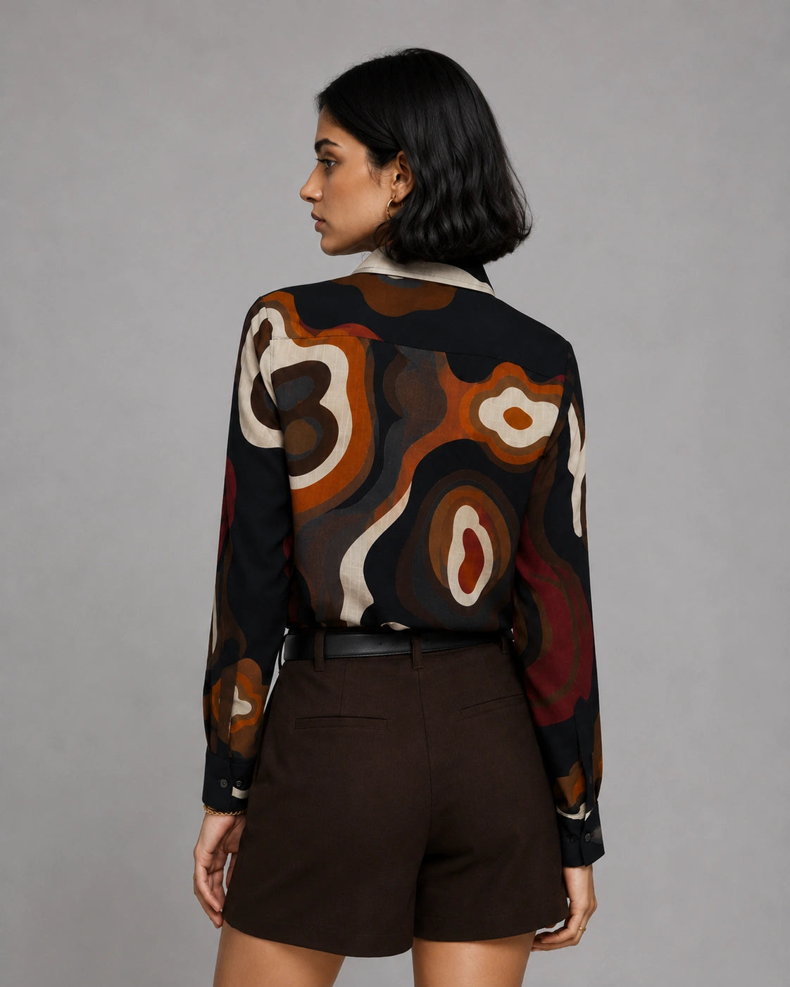Brown Mandala Universal Style – Unisex Shirt Collection