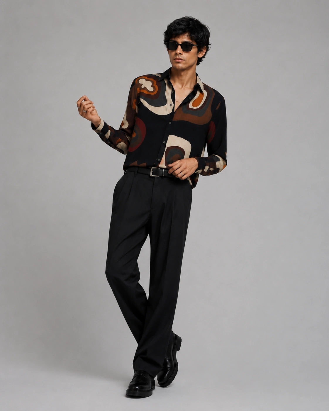Brown Mandala Universal Style – Unisex Shirt Collection