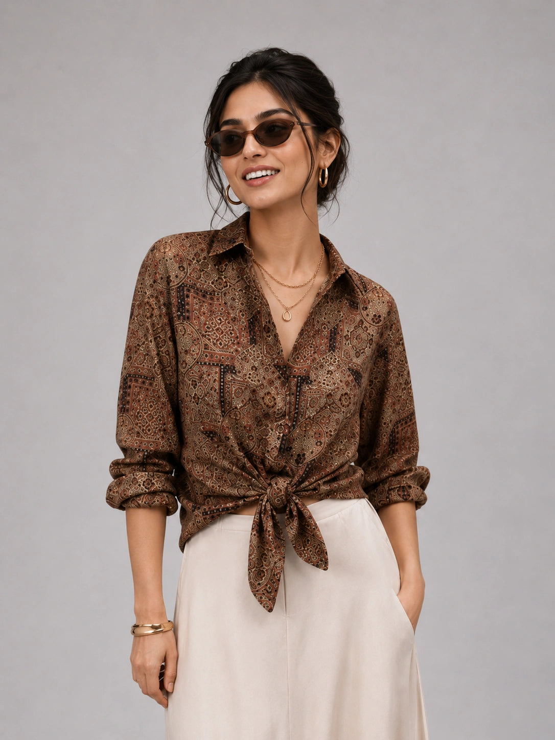 Brown Patch Universal Style – Unisex Shirt Collection