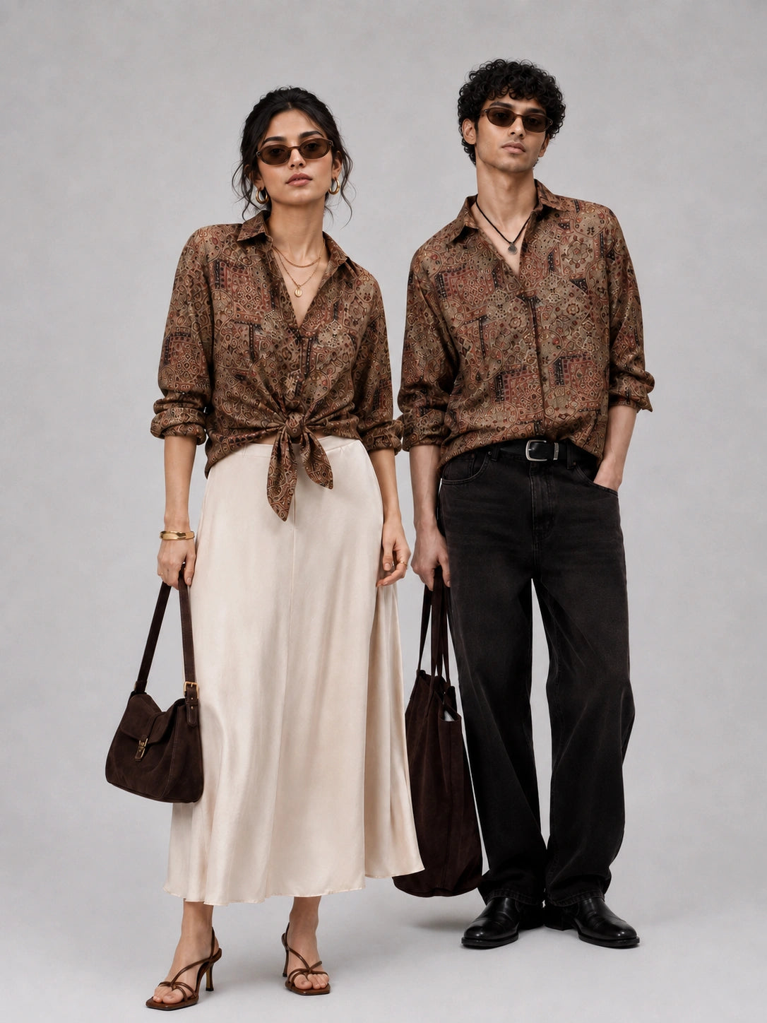 Brown Patch Universal Style – Unisex Shirt Collection