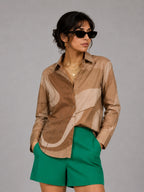 Brown Patches Universal Style – Unisex Shirt Collection