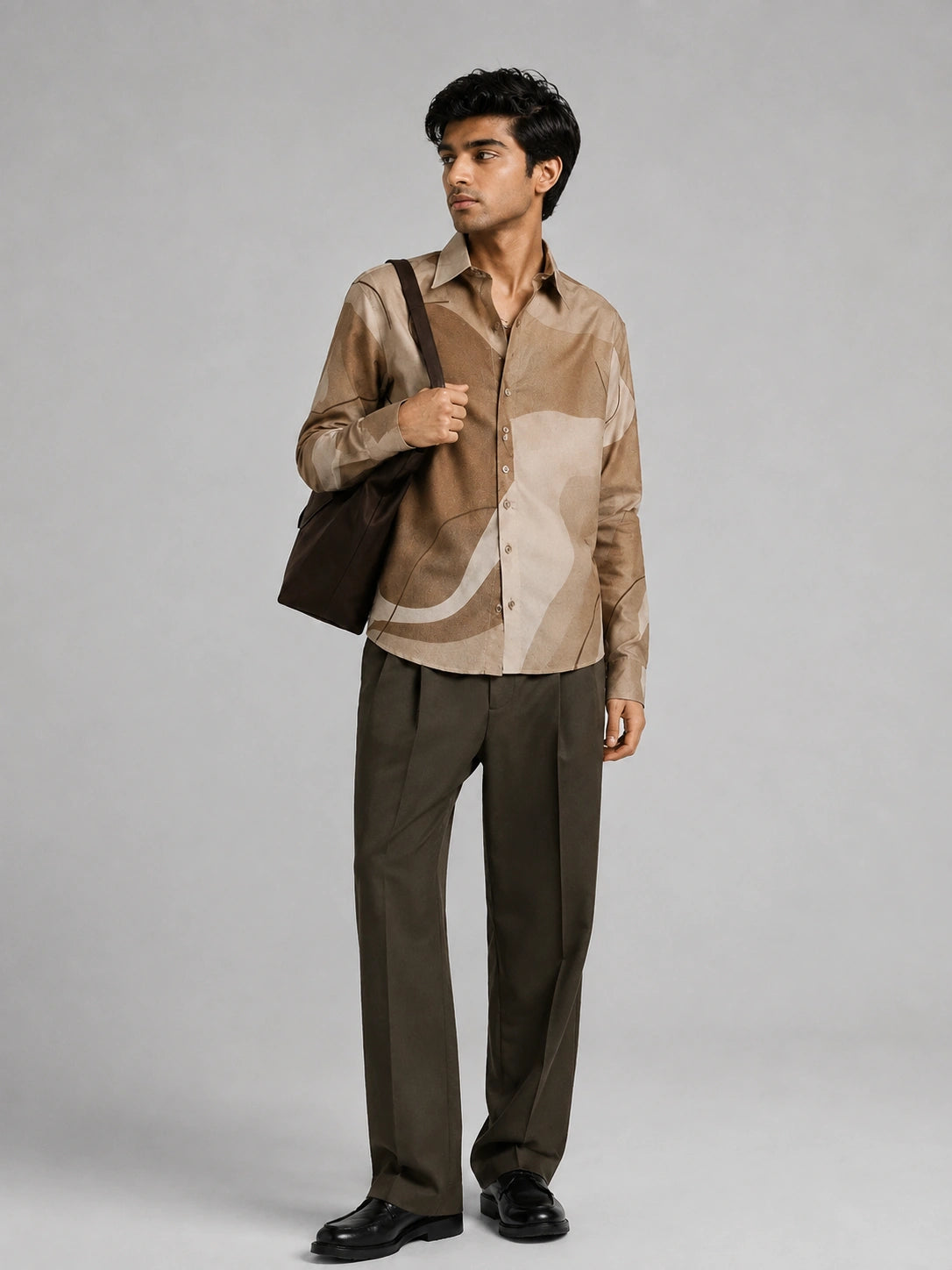 Brown Patches Universal Style – Unisex Shirt Collection
