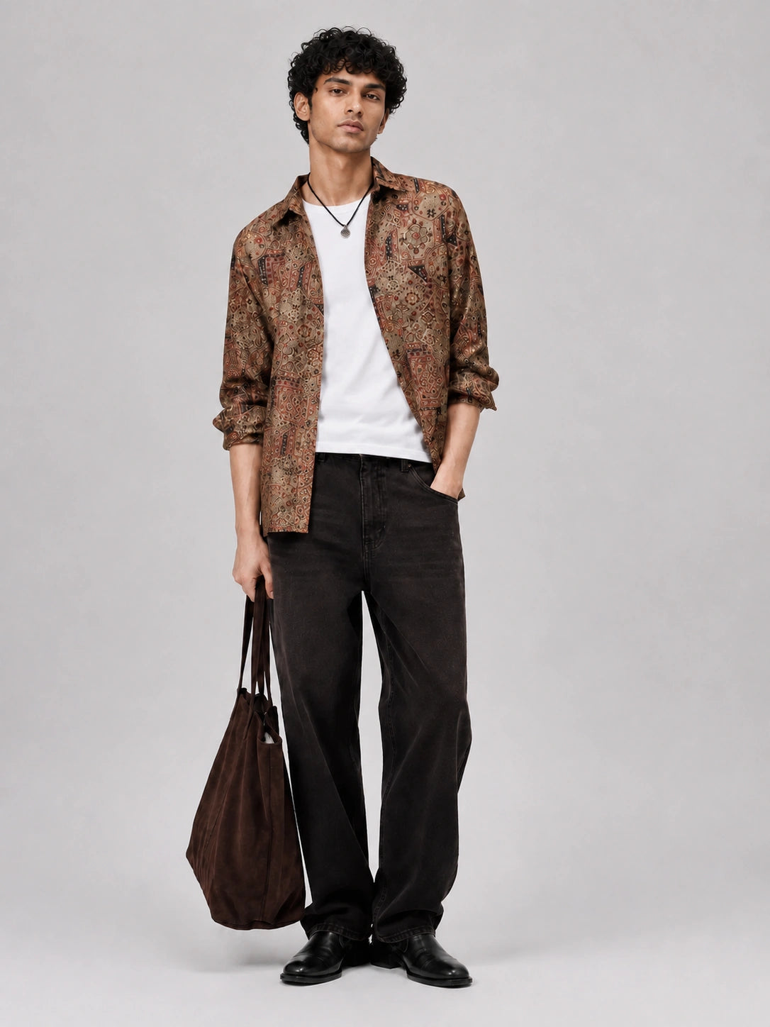 Brown Patch Universal Style – Unisex Shirt Collection