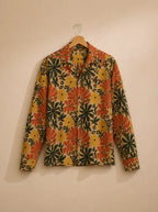 Cream Floral Universal Style – Unisex Shirt Collection