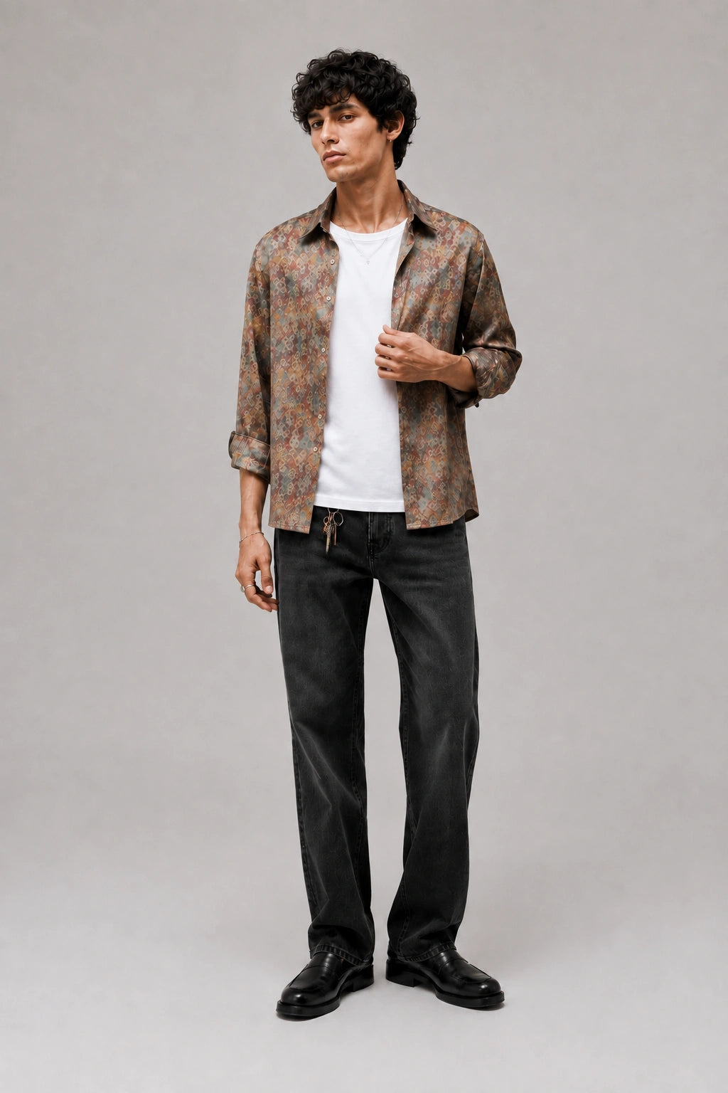 Cream Pixel Universal Style – Unisex Shirt Collection