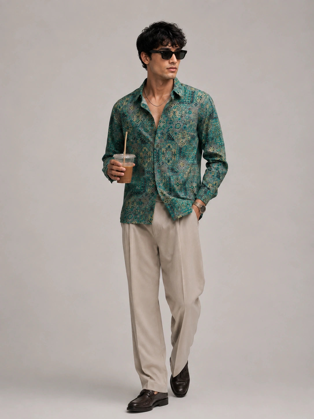 Dark Green Universal Style – Unisex Shirt Collection