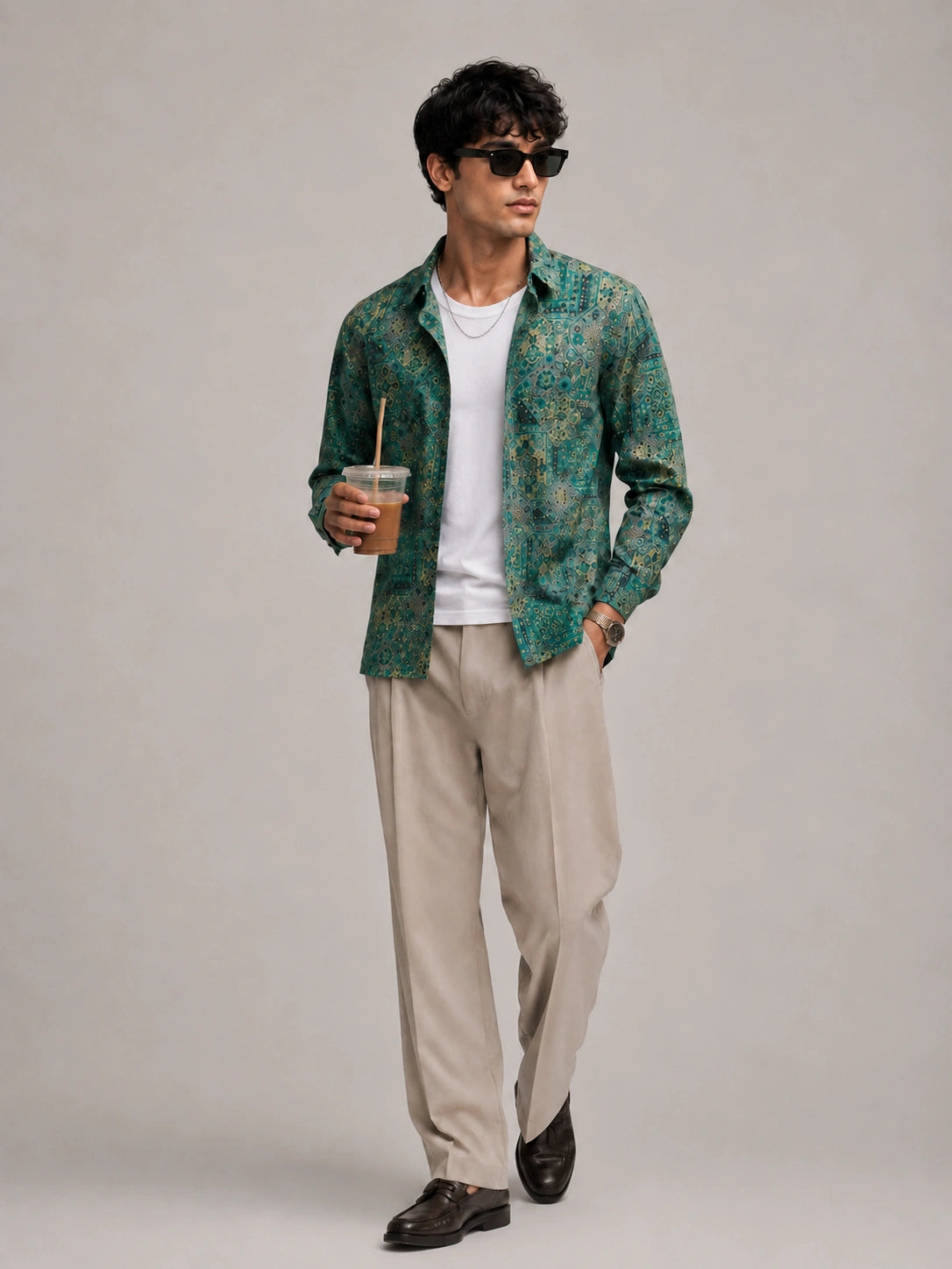 Dark Green Universal Style – Unisex Shirt Collection