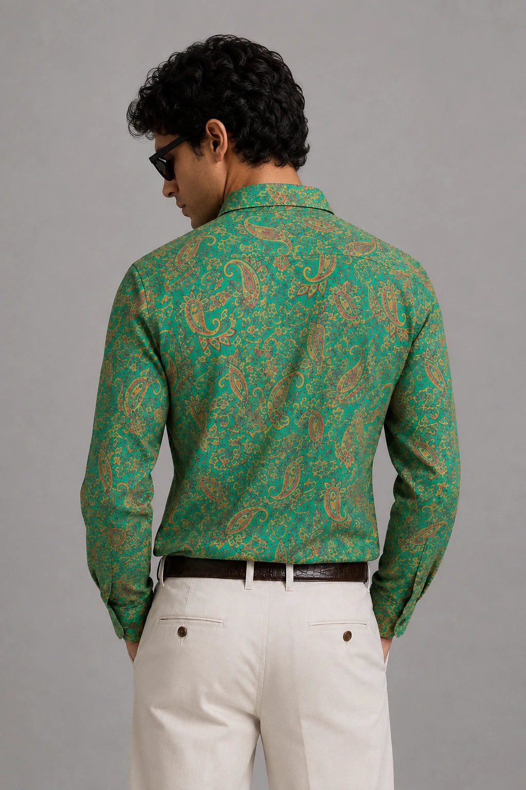 Green Monochrome Universal Style – Unisex Shirt Collection