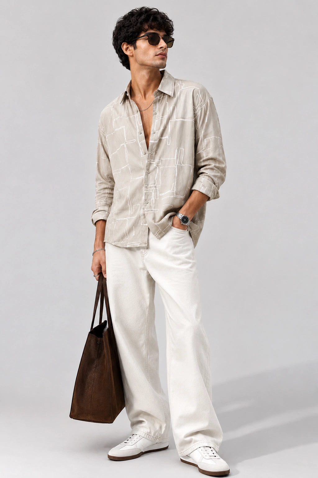 Grey Lines Universal Style – Unisex Shirt Collection