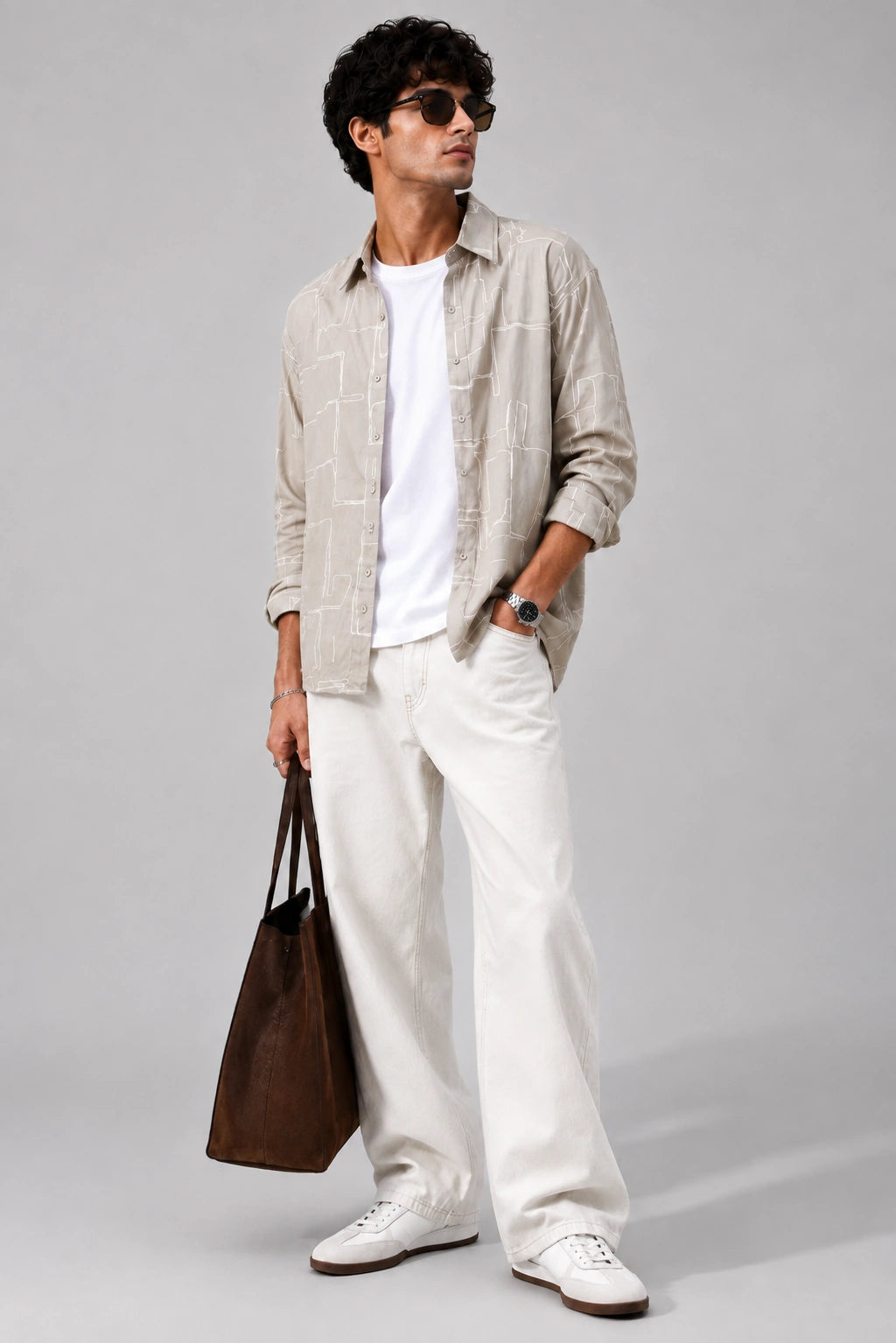 Grey Lines Universal Style – Unisex Shirt Collection