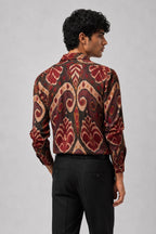 Maroon Mandala Universal Style – Unisex Shirt Collection