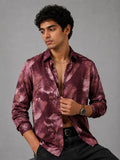 Maroon Punk Universal Style – Unisex Shirt Collection