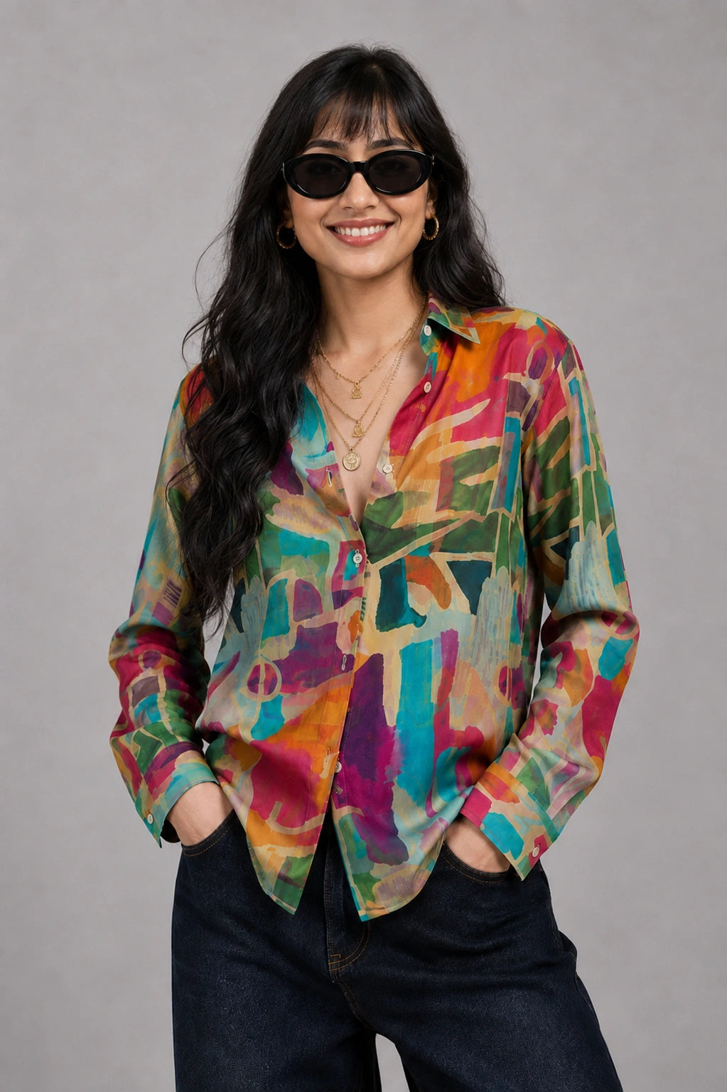 Multi Abstract Universal Style – Unisex Shirt Collection