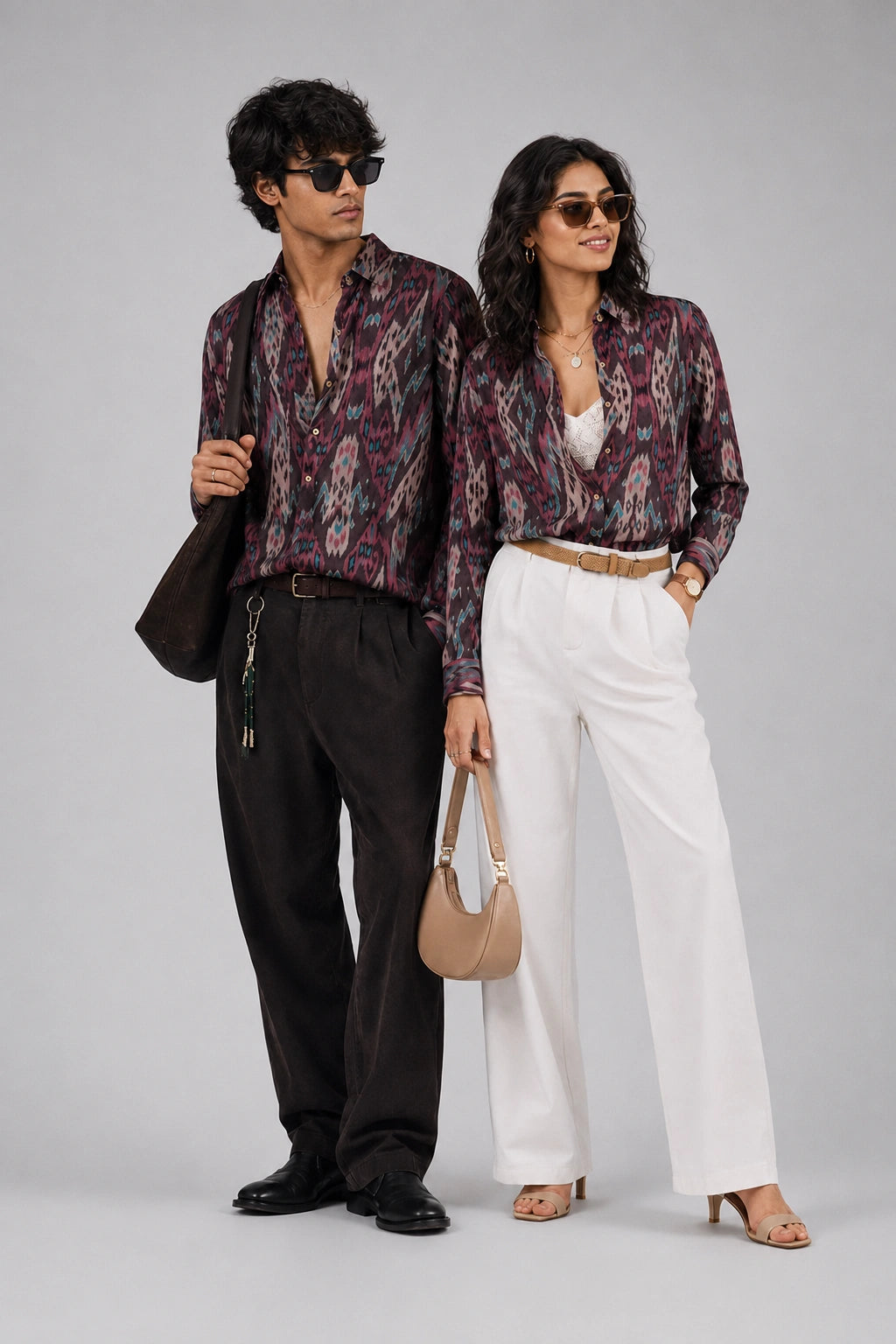 Multi Paisely Universal Style – Unisex Shirt Collection