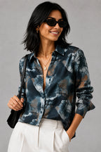 Navy Aztech Universal Style – Unisex Shirt Collection