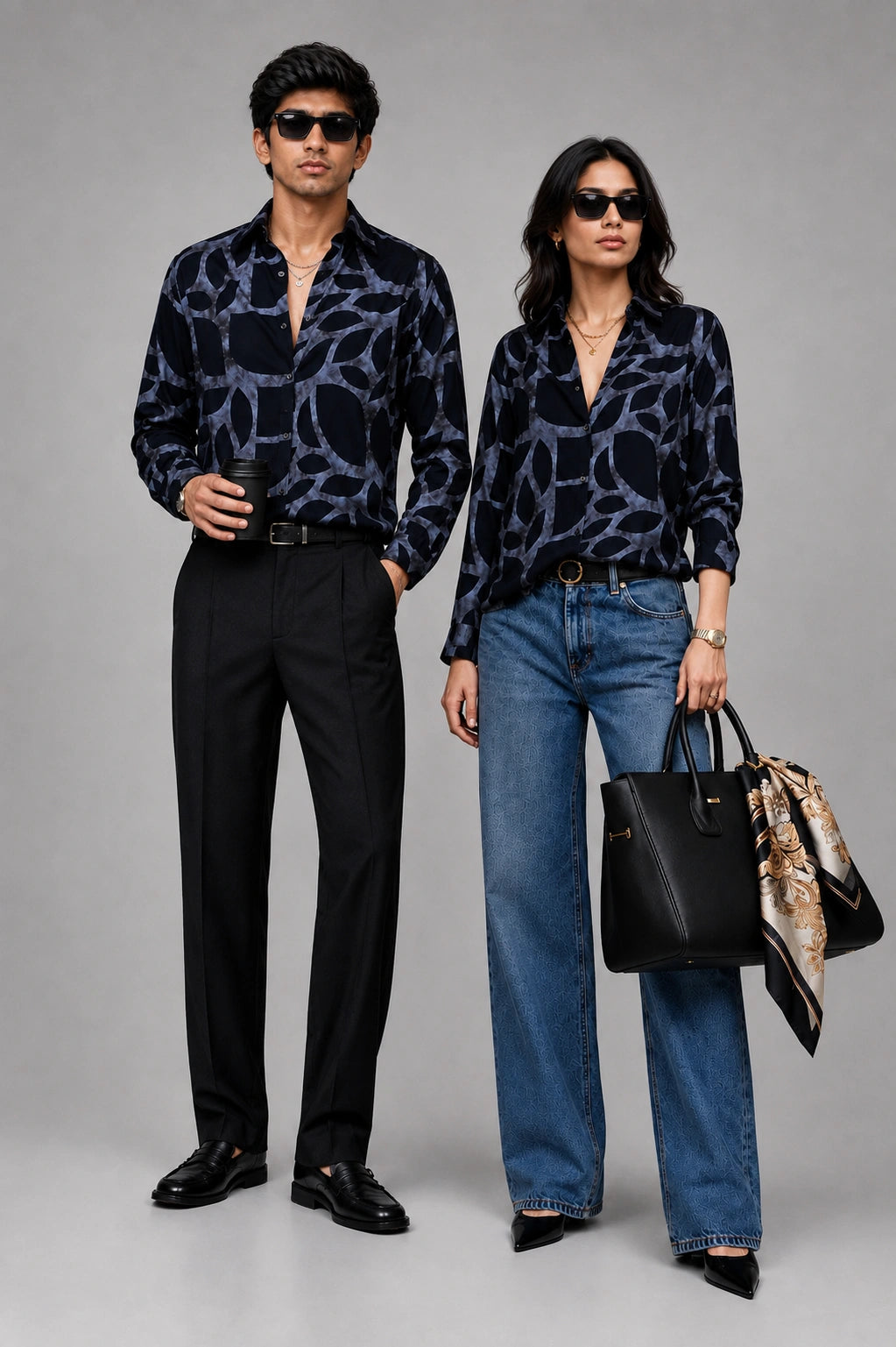 Navy Rock Universal Style – Unisex Shirt Collection