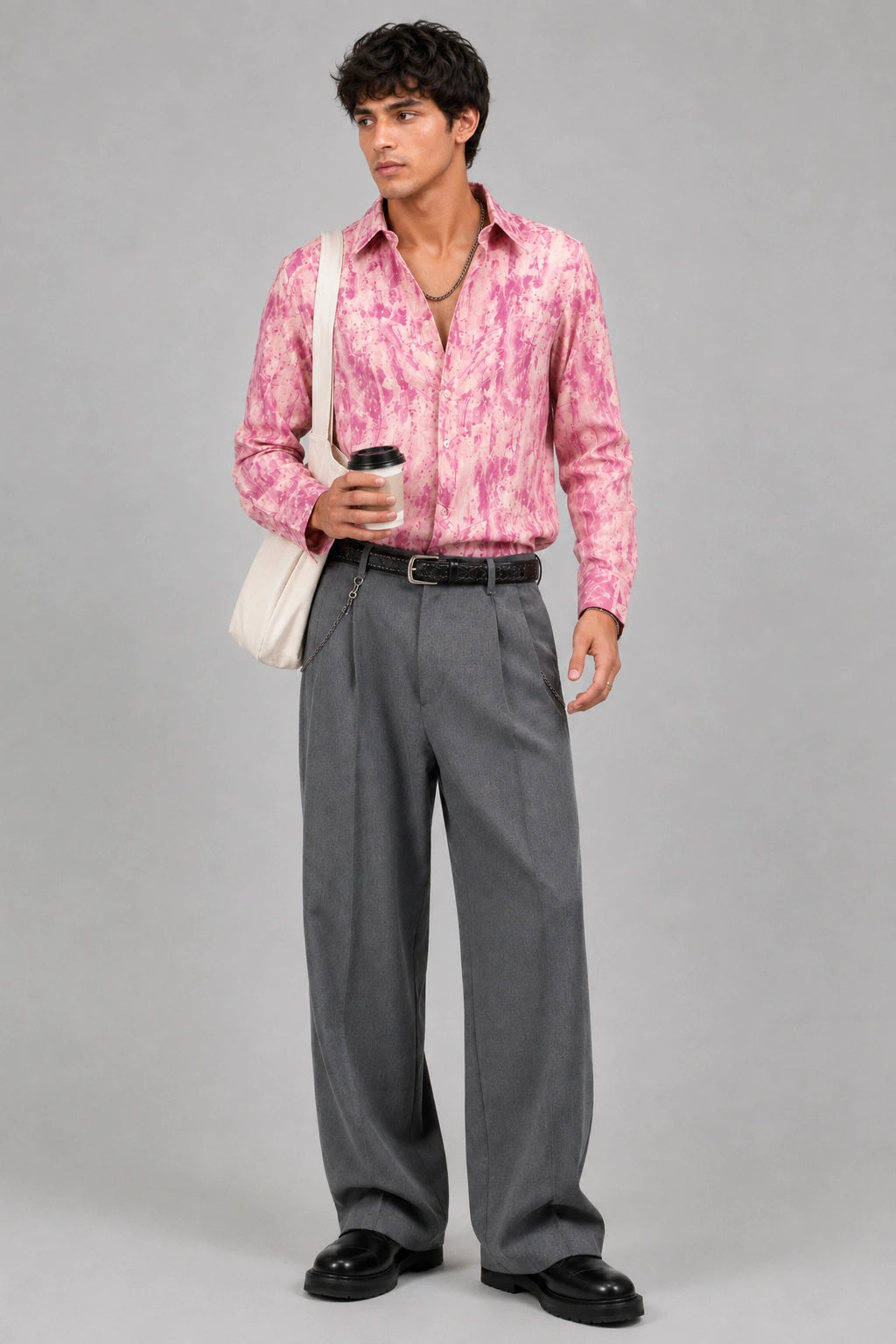 Peach Flory Universal Style – Unisex Shirt Collection