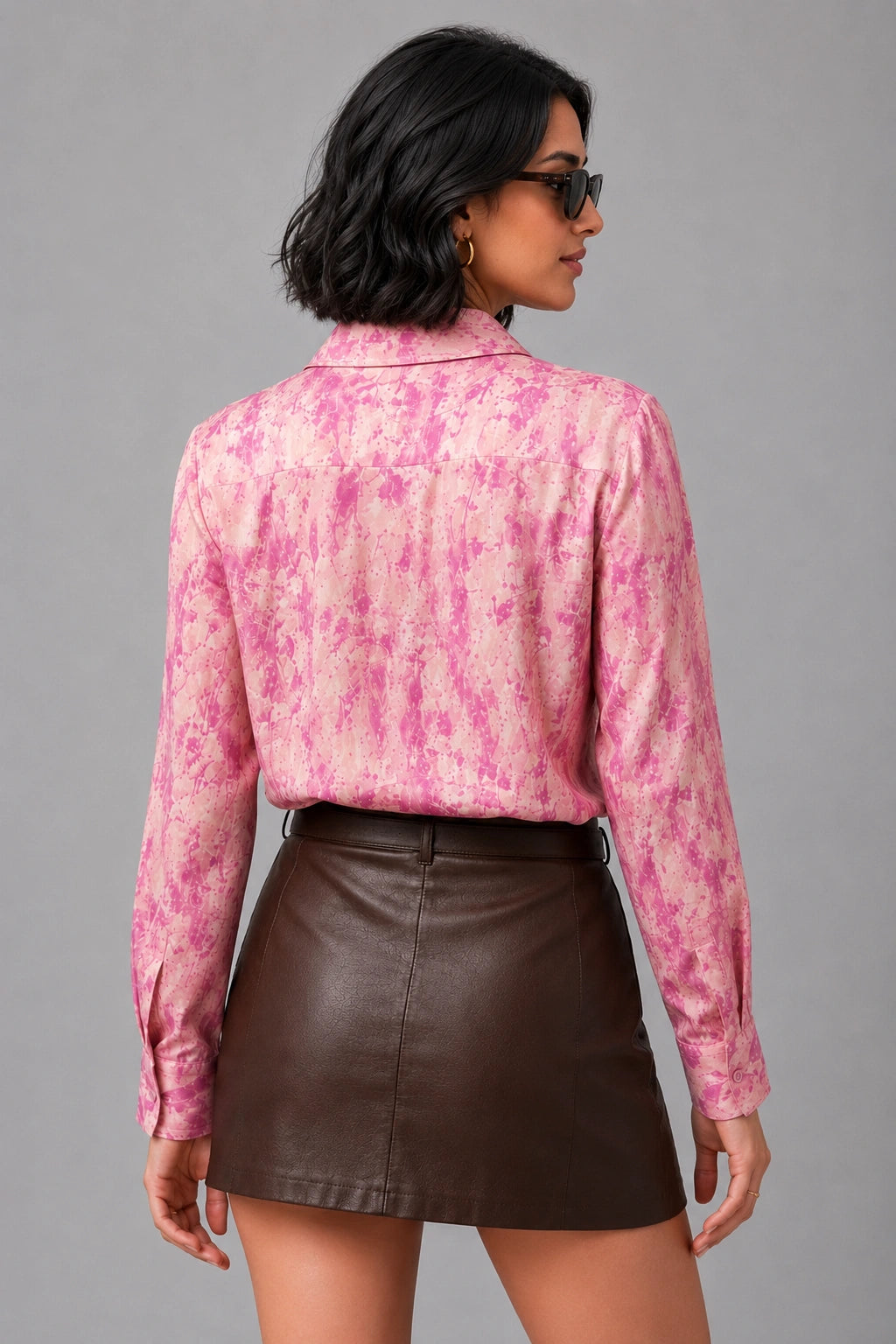 Peach Flory Universal Style – Unisex Shirt Collection