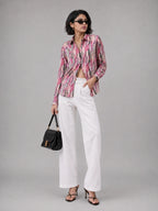 Pink Aztech Universal Style – Unisex Shirt Collection