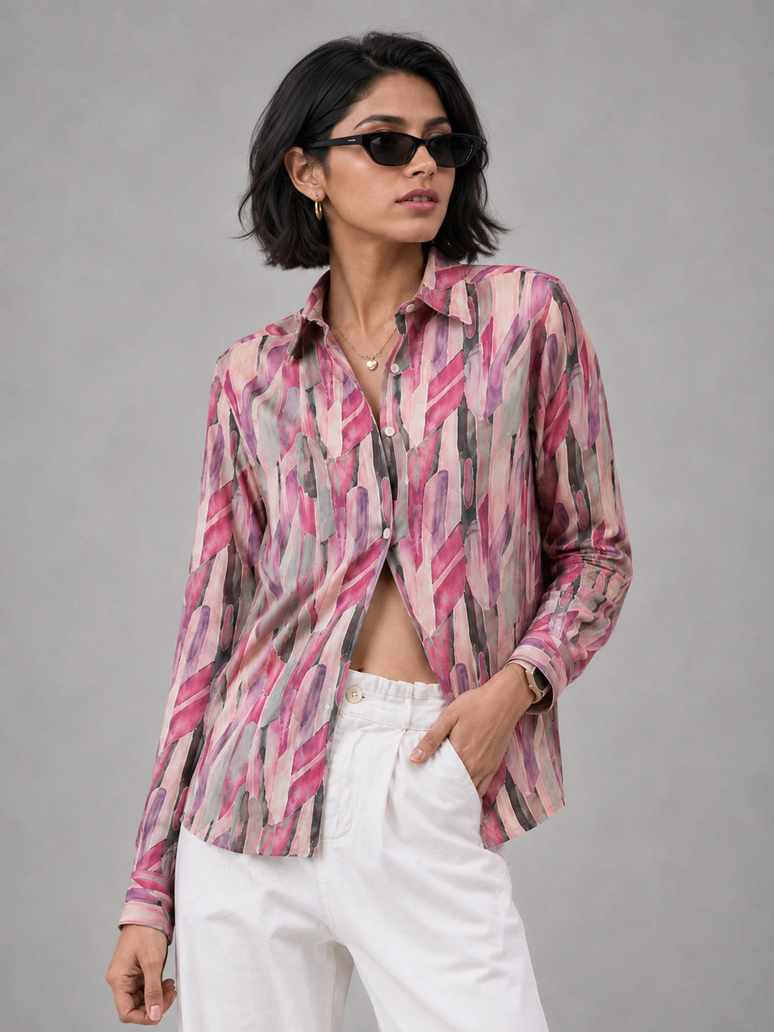 Pink Aztech Universal Style – Unisex Shirt Collection