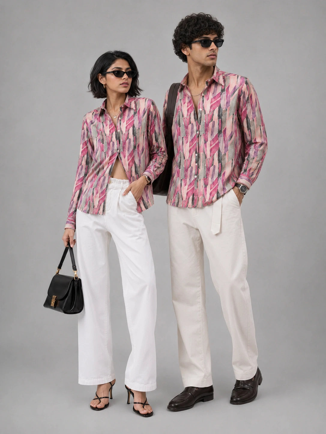 Pink Aztech Universal Style – Unisex Shirt Collection
