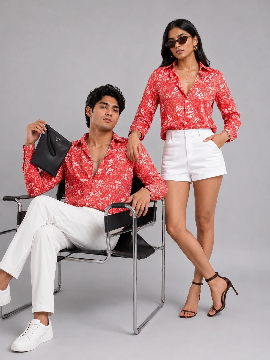 Pink Flower Universal Style – Unisex Shirt Collection