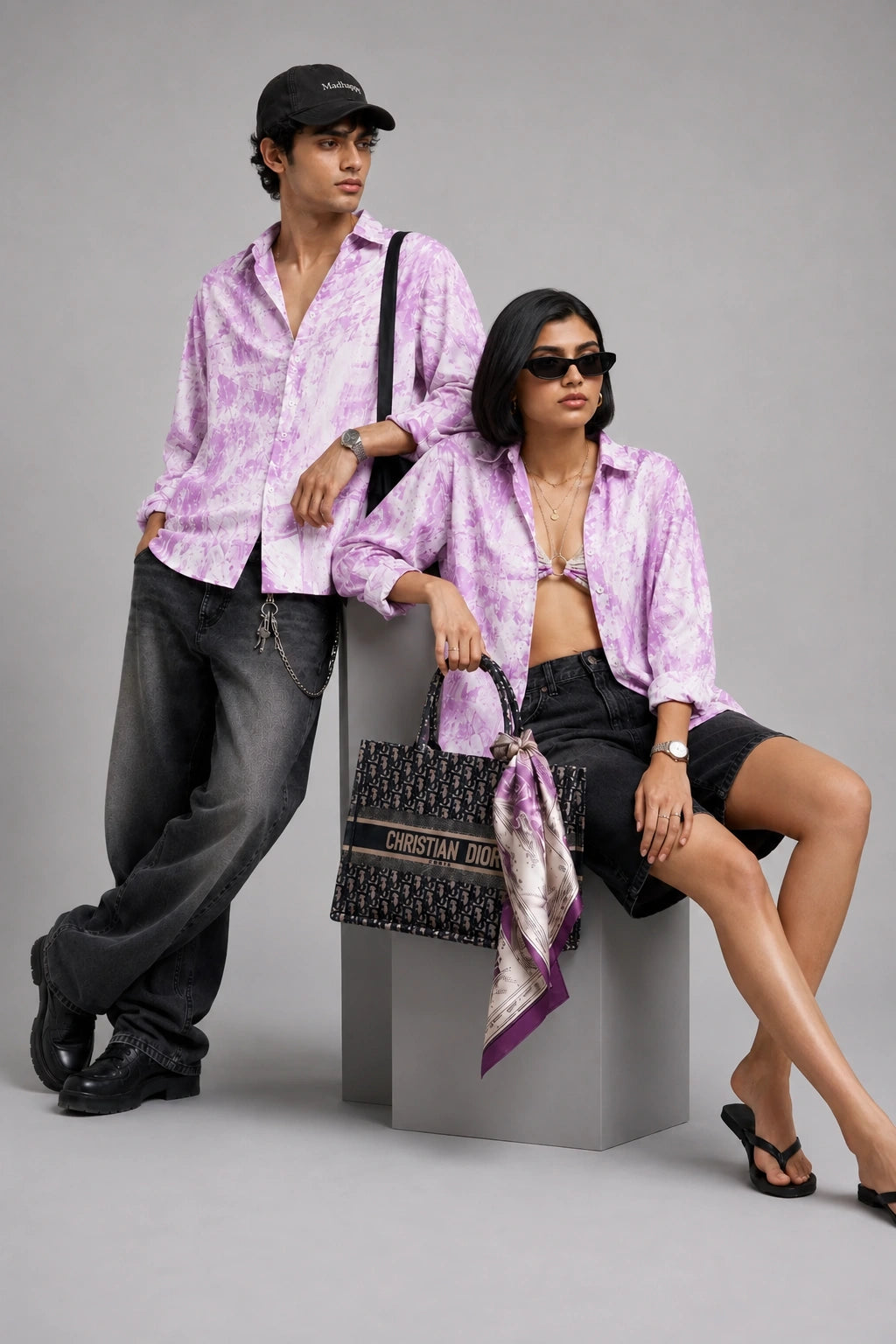 Purple Anime Universal Style – Unisex Shirt Collection