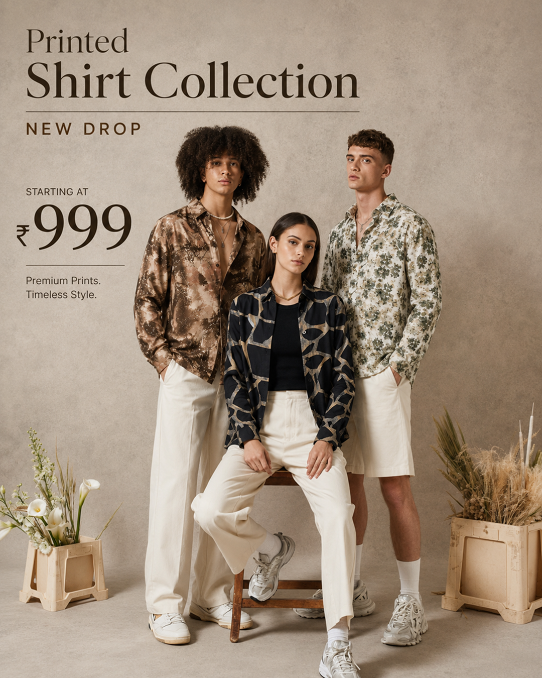 Pick Any 3 - Printed Shirts