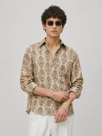 Beige Mandala Universal Style – Unisex Shirt Collection