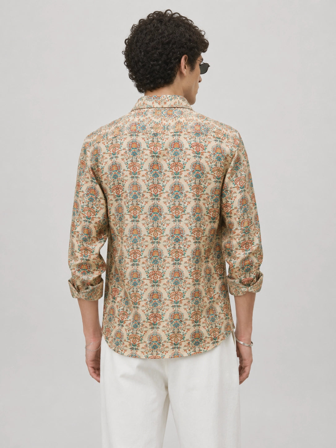 Beige Mandala Universal Style – Unisex Shirt Collection