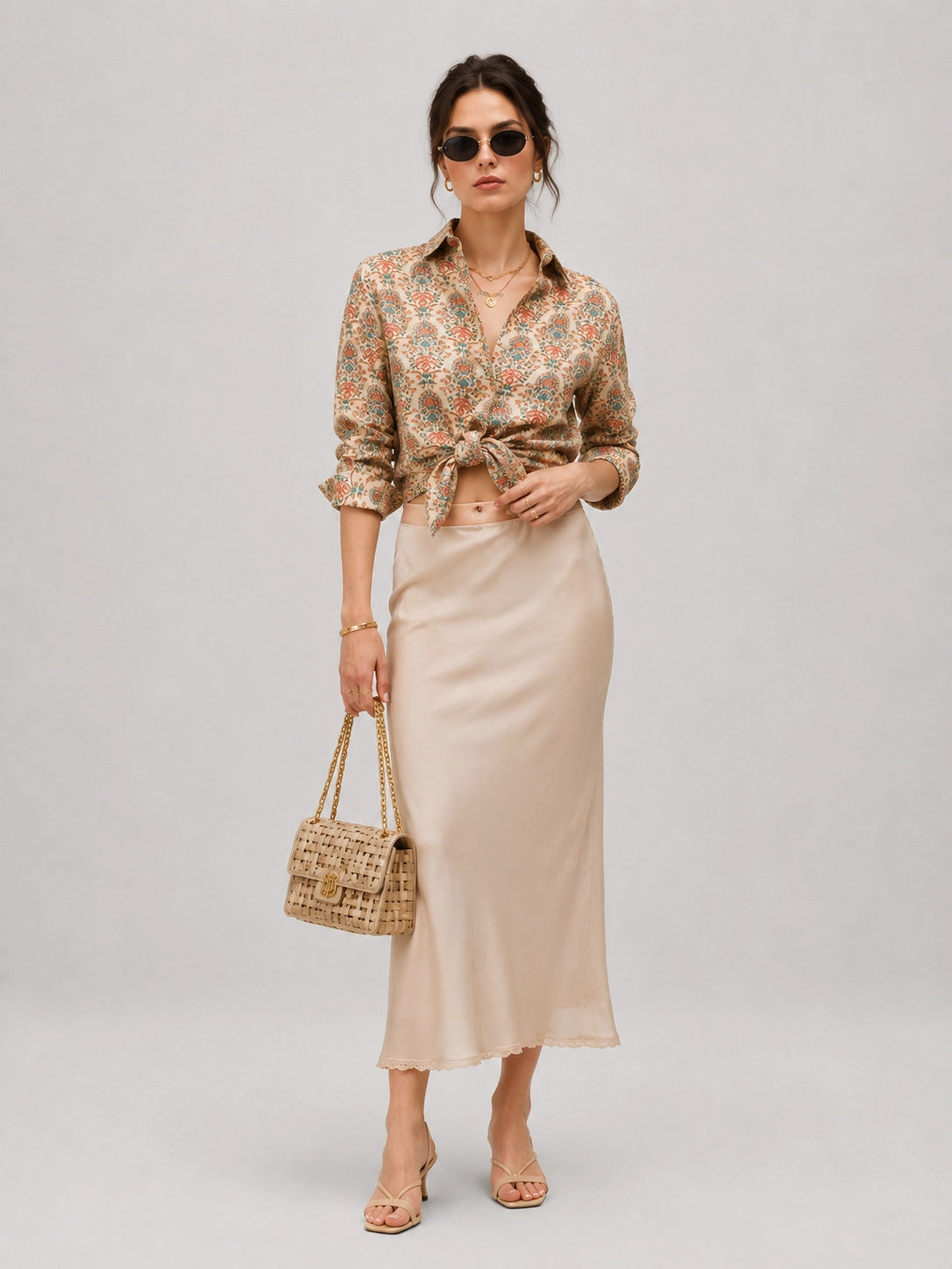 Beige Mandala Universal Style – Unisex Shirt Collection