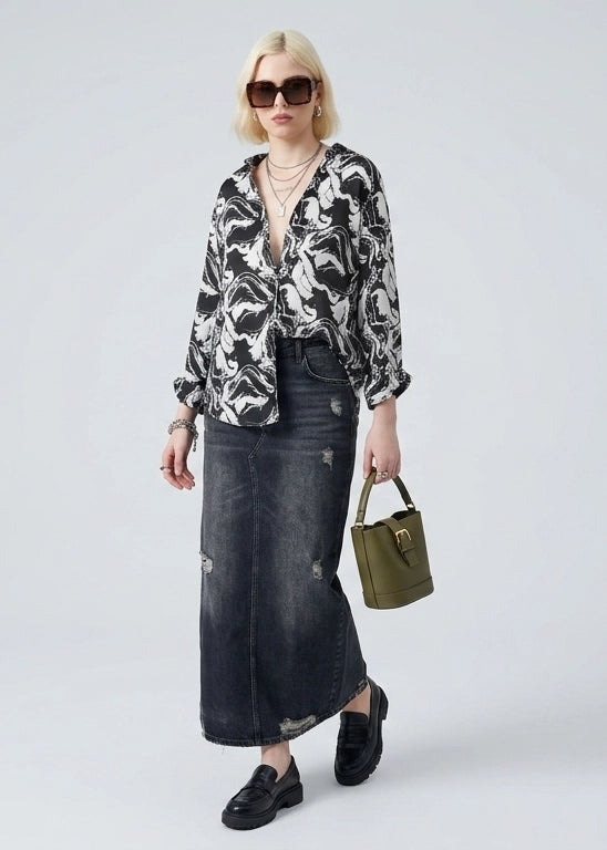 Black Dissolve Universal Style – Unisex Shirt Collection