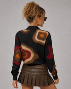 Black Gemoetry Universal Style – Unisex Shirt Collection