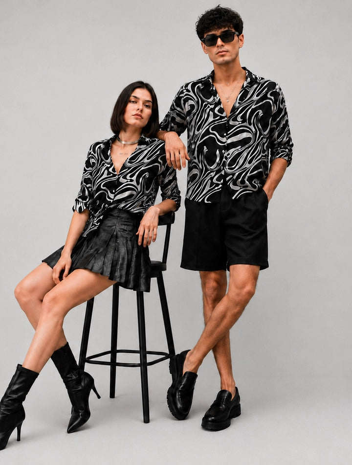 Black illusion Universal Style – Unisex Shirt Collection