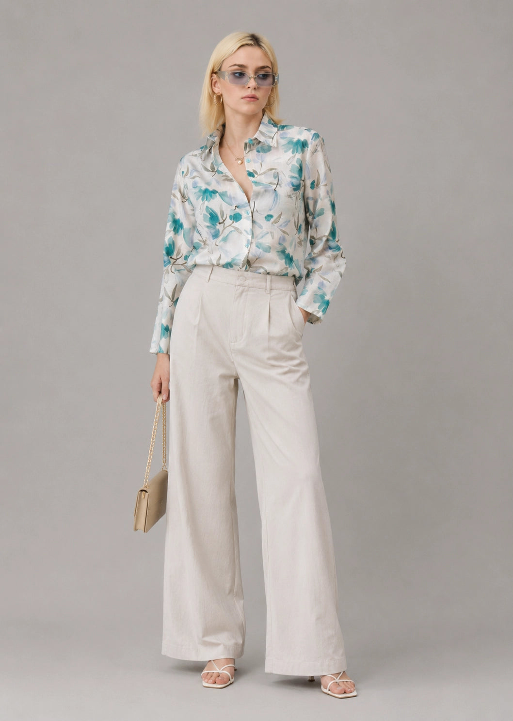 Blue Flory Universal Style – Unisex Shirt Collection
